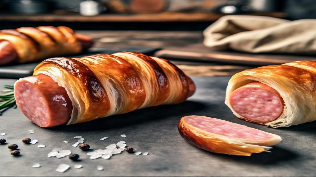 Jak zawijać parówki w cieście francuskim?