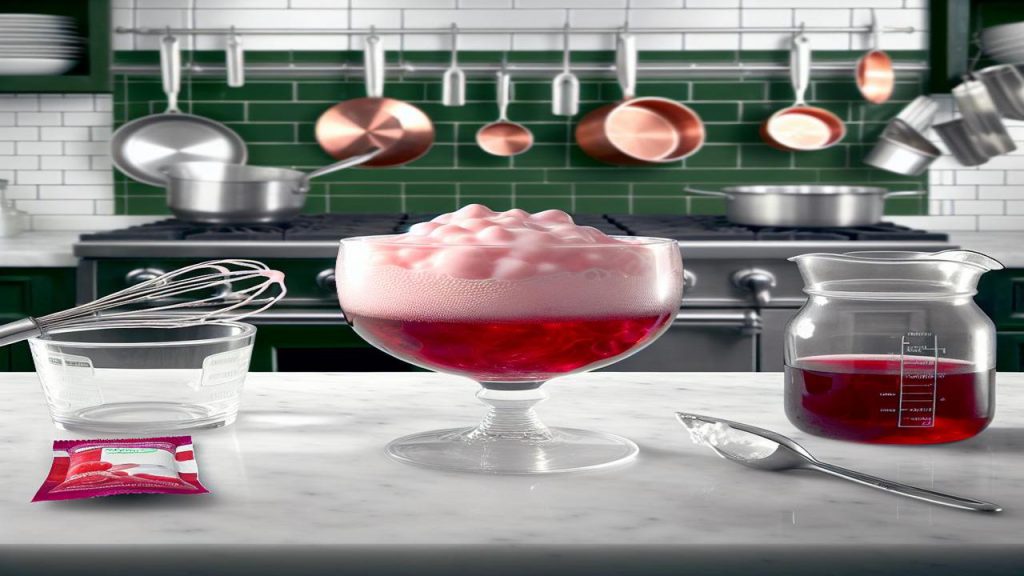 Jak zrobić piankę z galaretki?