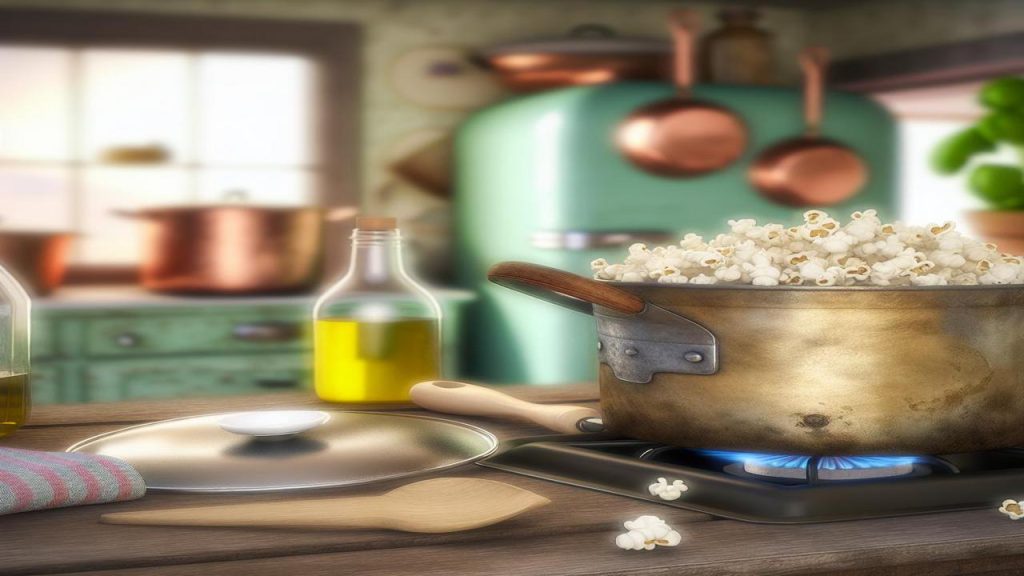 Jak zrobić popcorn w garnku?