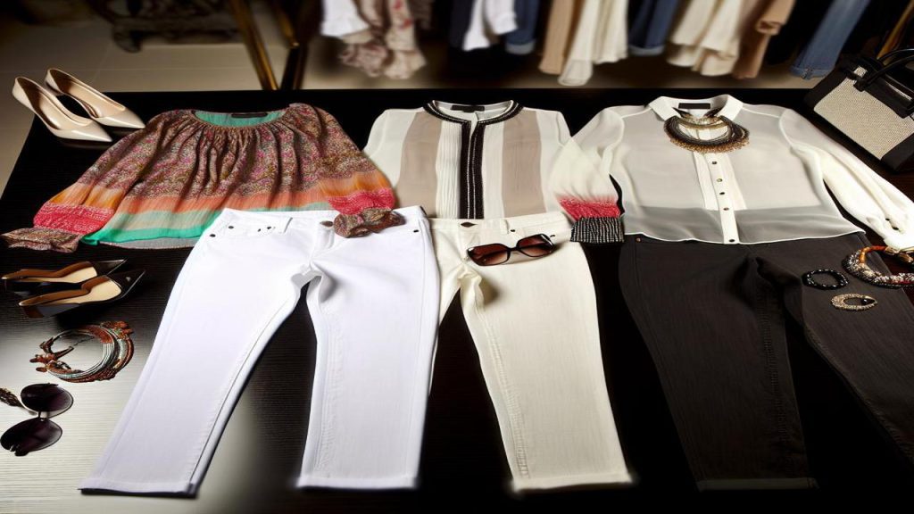 Jaka bluzka do białych spodni będzie najlepsza?