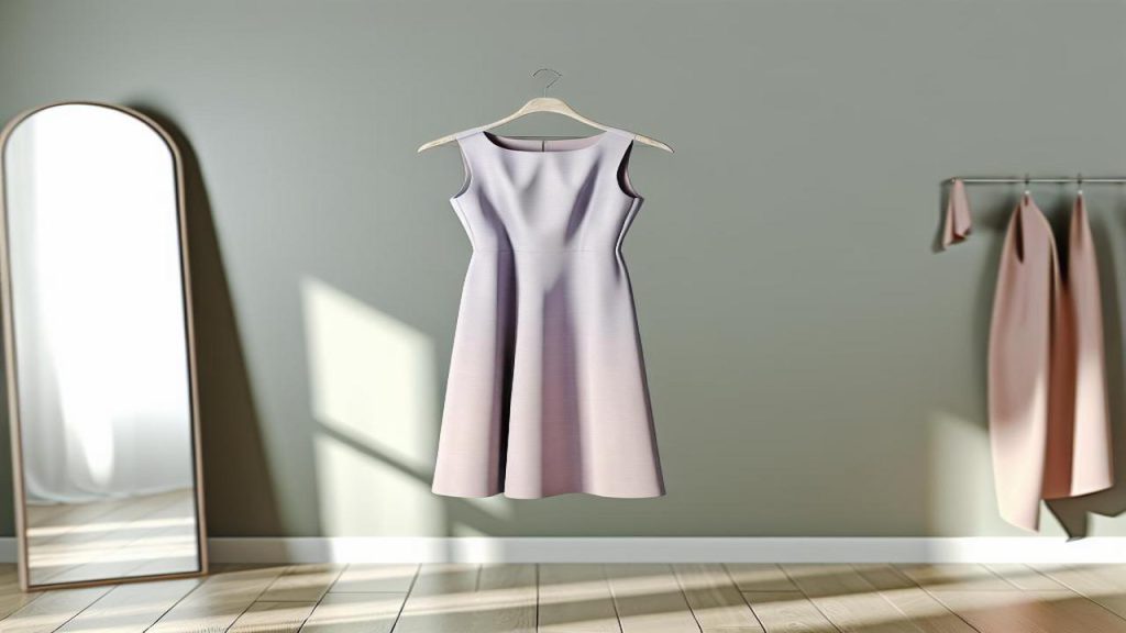 Jaka sukienka będzie pasować do szerokich ramion?