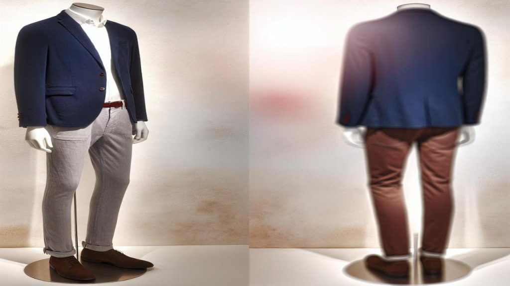 Jakie spodnie założyć do granatowej marynarki?